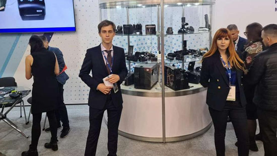 Các sản phẩm iDPRT được trưng bày tại triển lãm CeMAT 2022 ở Nga